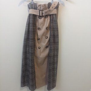 fifth Tweed midi skirt